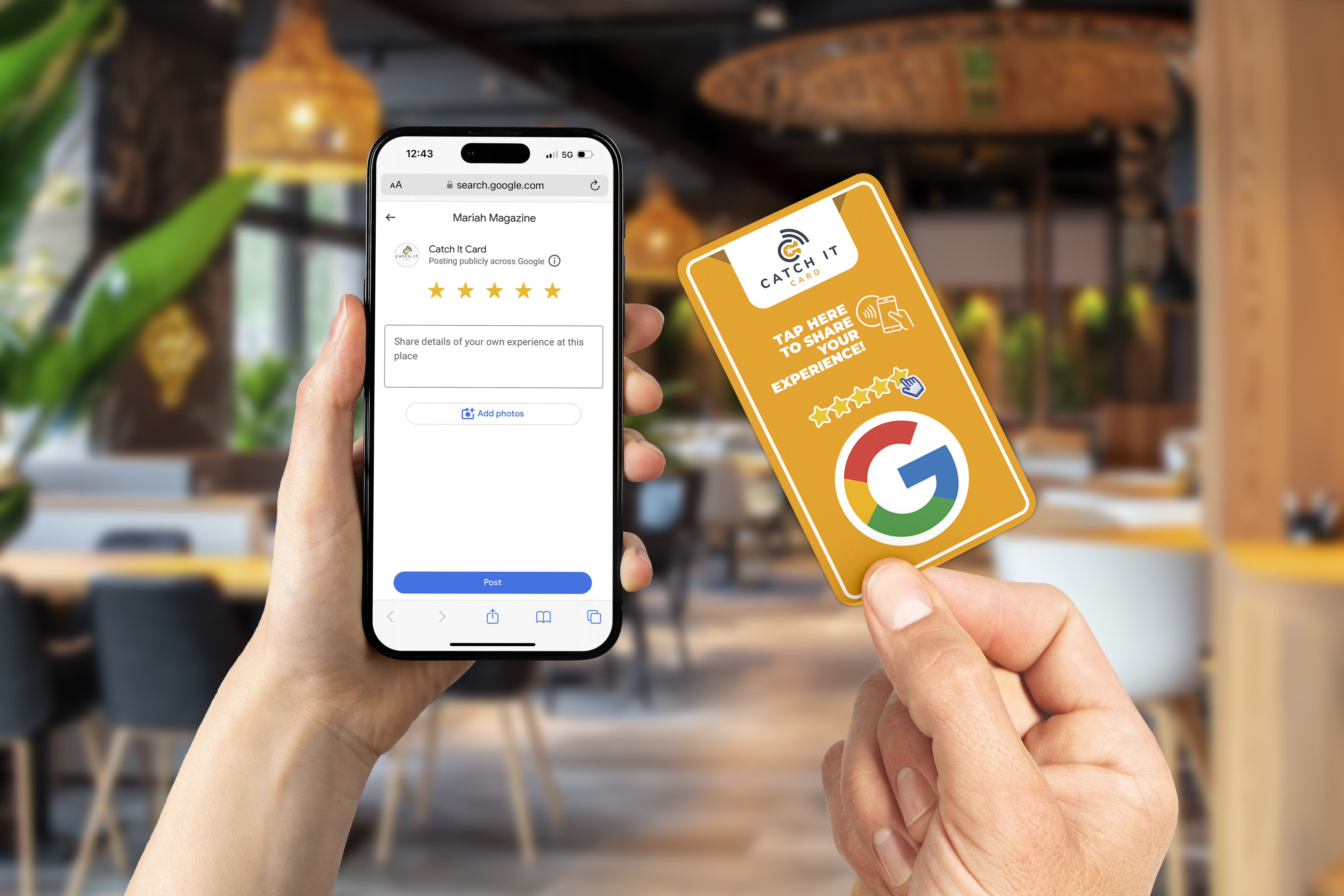 Google Review Card
